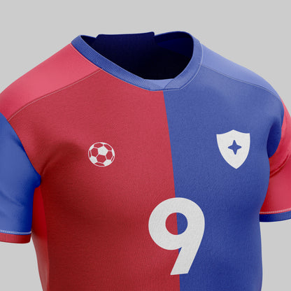 Football Jersey Mockup – Side View, High-Resolution