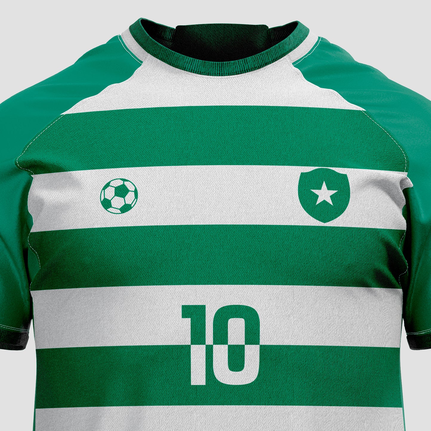 Football Uniform Mockup – Front View, High-Resolution
