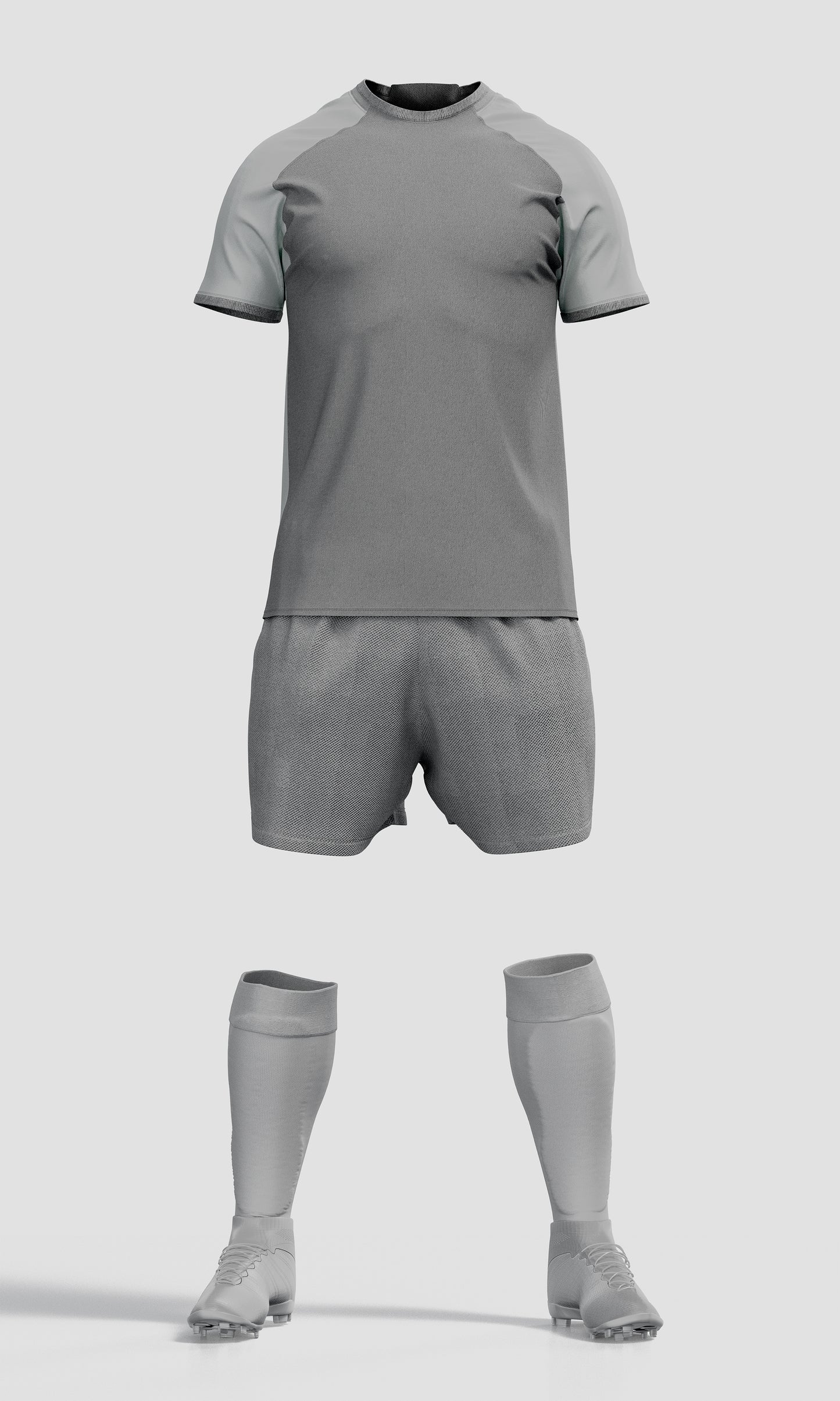 Football Uniform Mockup – Front View, High-Resolution