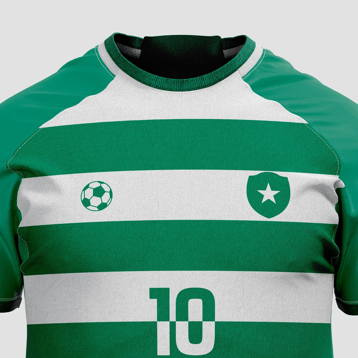 Football Jersey Mockup – Front View, High-Resolution