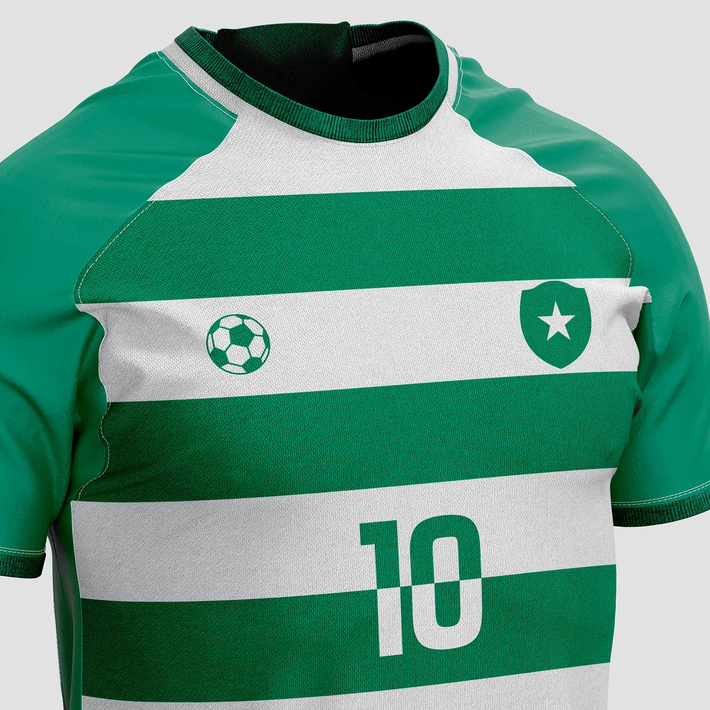 Football Jersey Mockup – Side View, High-Resolution