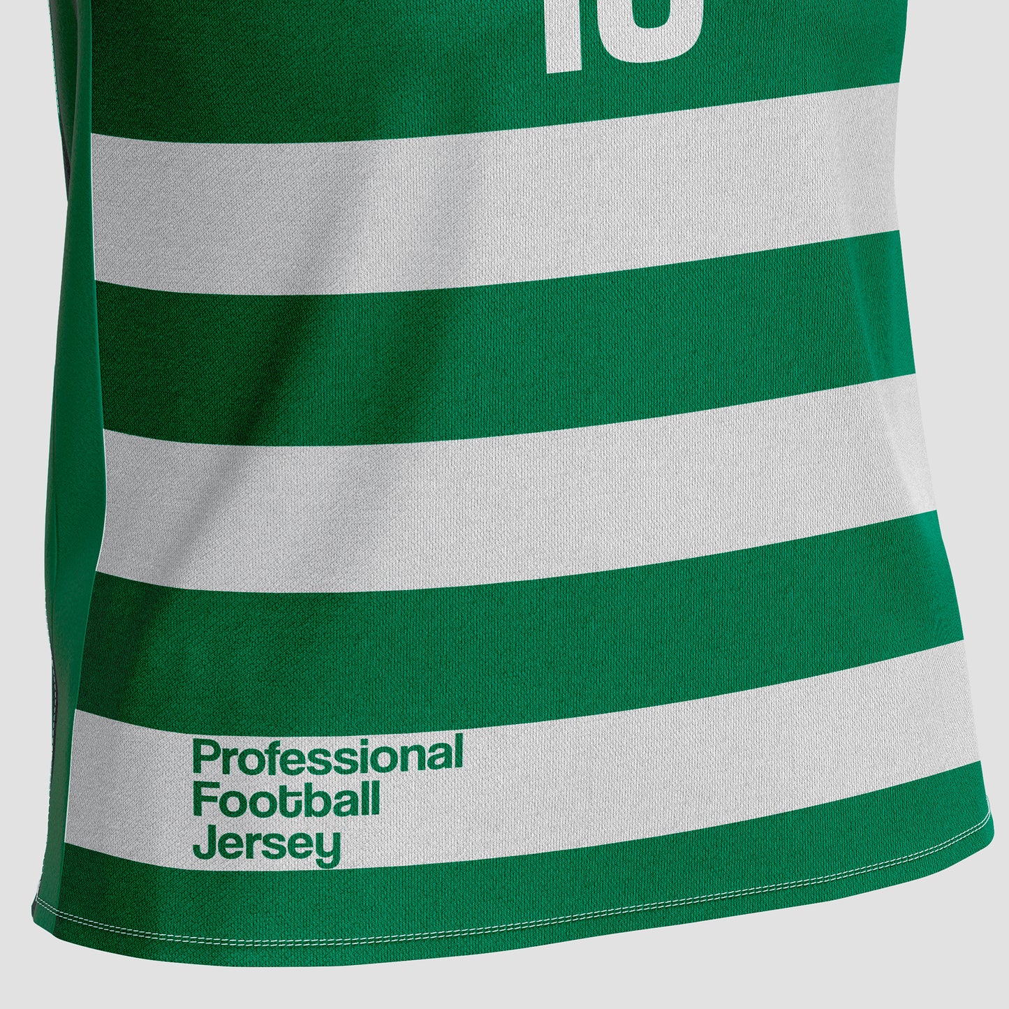 Football Jersey Mockup – Side View, High-Resolution