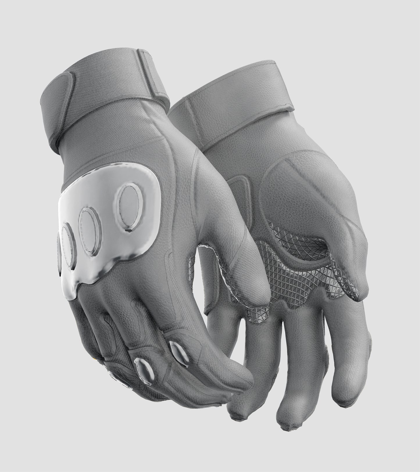 Motocross Gloves Mockup – High-Resolution, Single View
