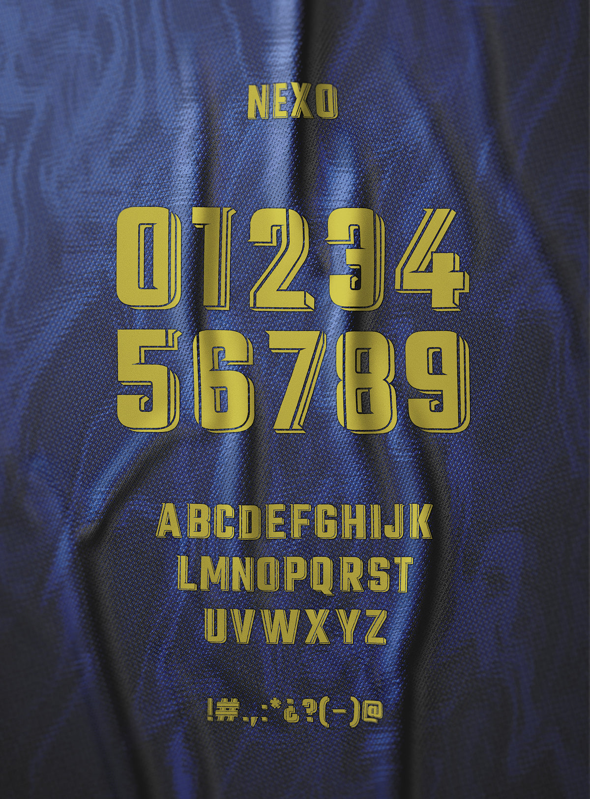 NEXO – Sports Uniform Font (Windows & macOS)