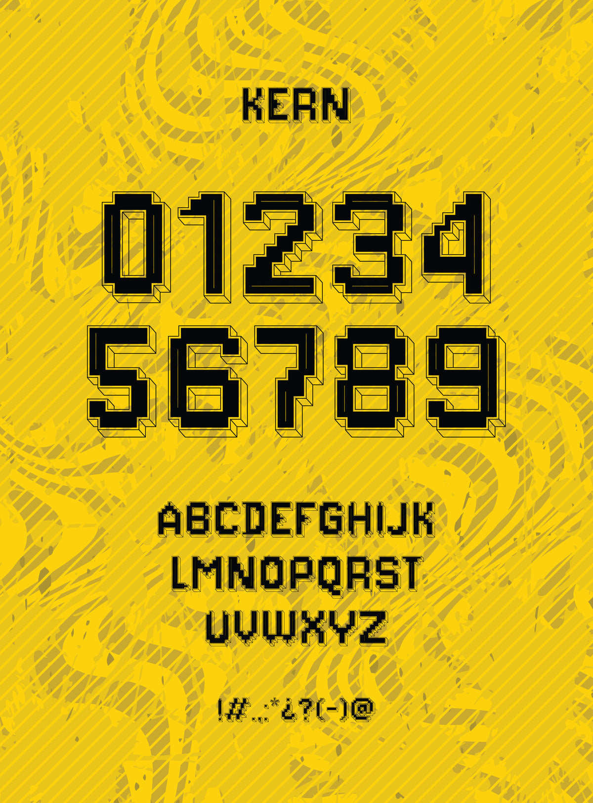 KERN – Sports Uniform Font (Windows & macOS)