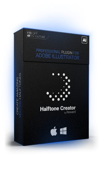 Halftone Creator – Professional Plugin for Adobe Illustrator (Windows & macOS)