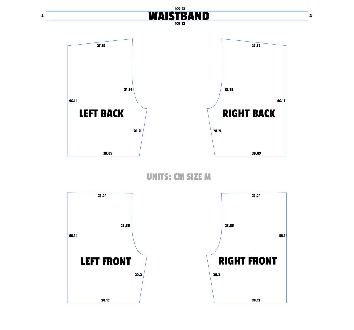 Sports Jersey Pattern – Professional Sublimation Template (Adult & Youth Sizes)