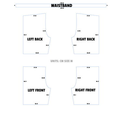 Sports Jersey Pattern – Professional Sublimation Template (Adult & Youth Sizes)