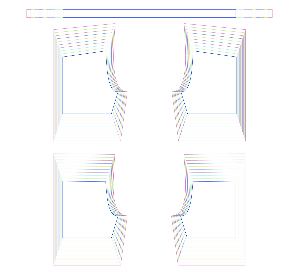 Sports Jersey Pattern – Professional Sublimation Template (Adult & Youth Sizes)